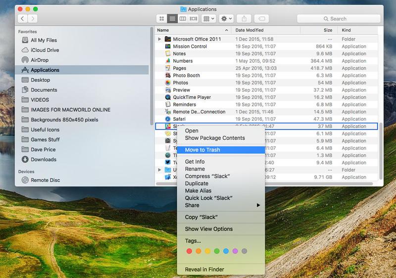 How To Delete An App From Mac Desktop